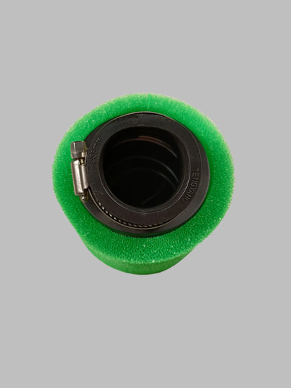 GREEN 37mm 38mm Bent Angled Foam Air Filter Pod PIT Quad Dirt Bike ATV Buggy - My Store