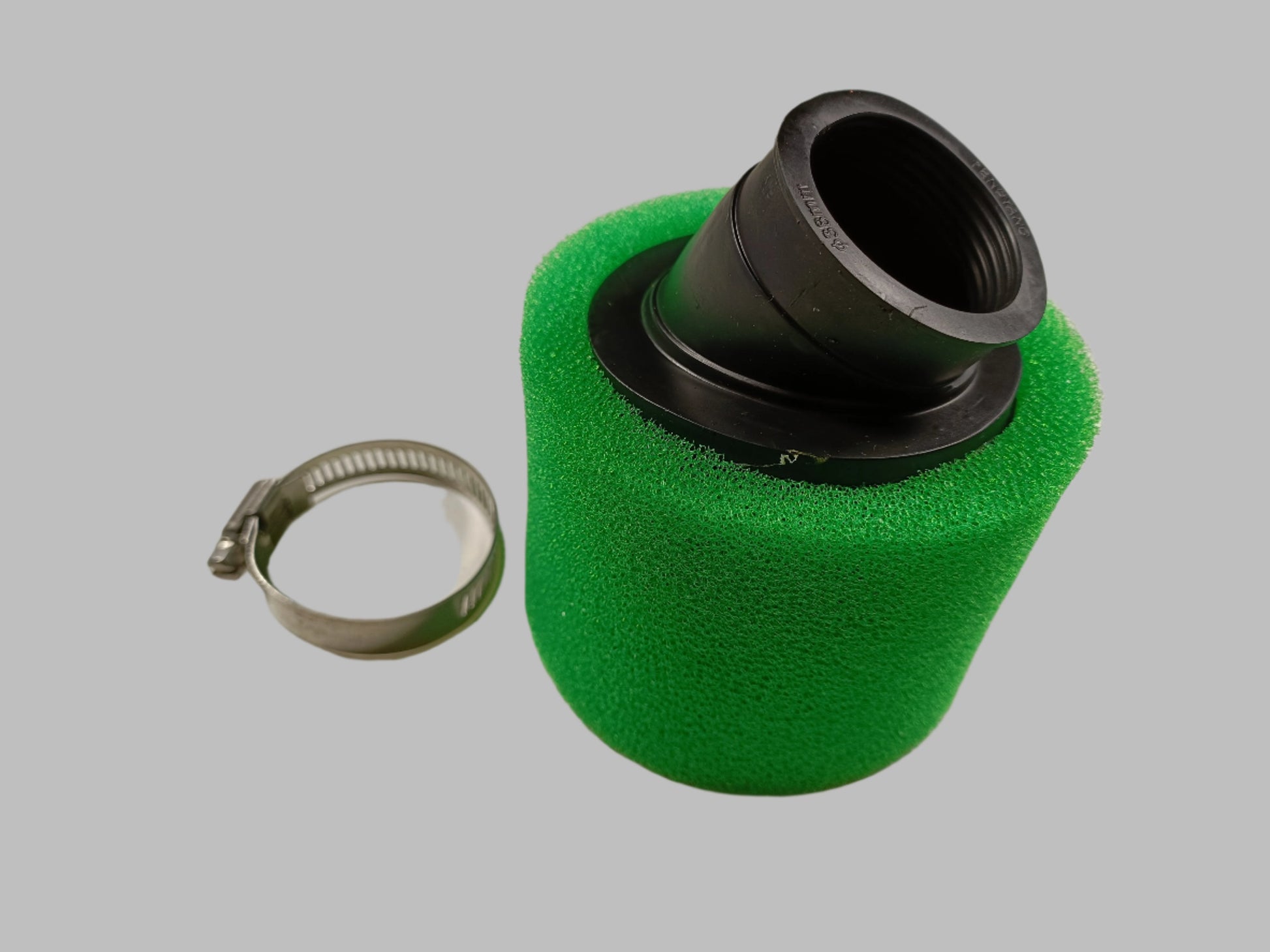 GREEN 37mm 38mm Bent Angled Foam Air Filter Pod PIT Quad Dirt Bike ATV Buggy - My Store