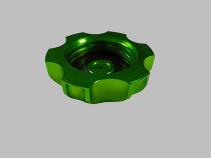 GREEN Alloy Gas Fuel Petrol Tank Cap + Breather 110cc 125cc PIT Trail Dirt Bike - My Store