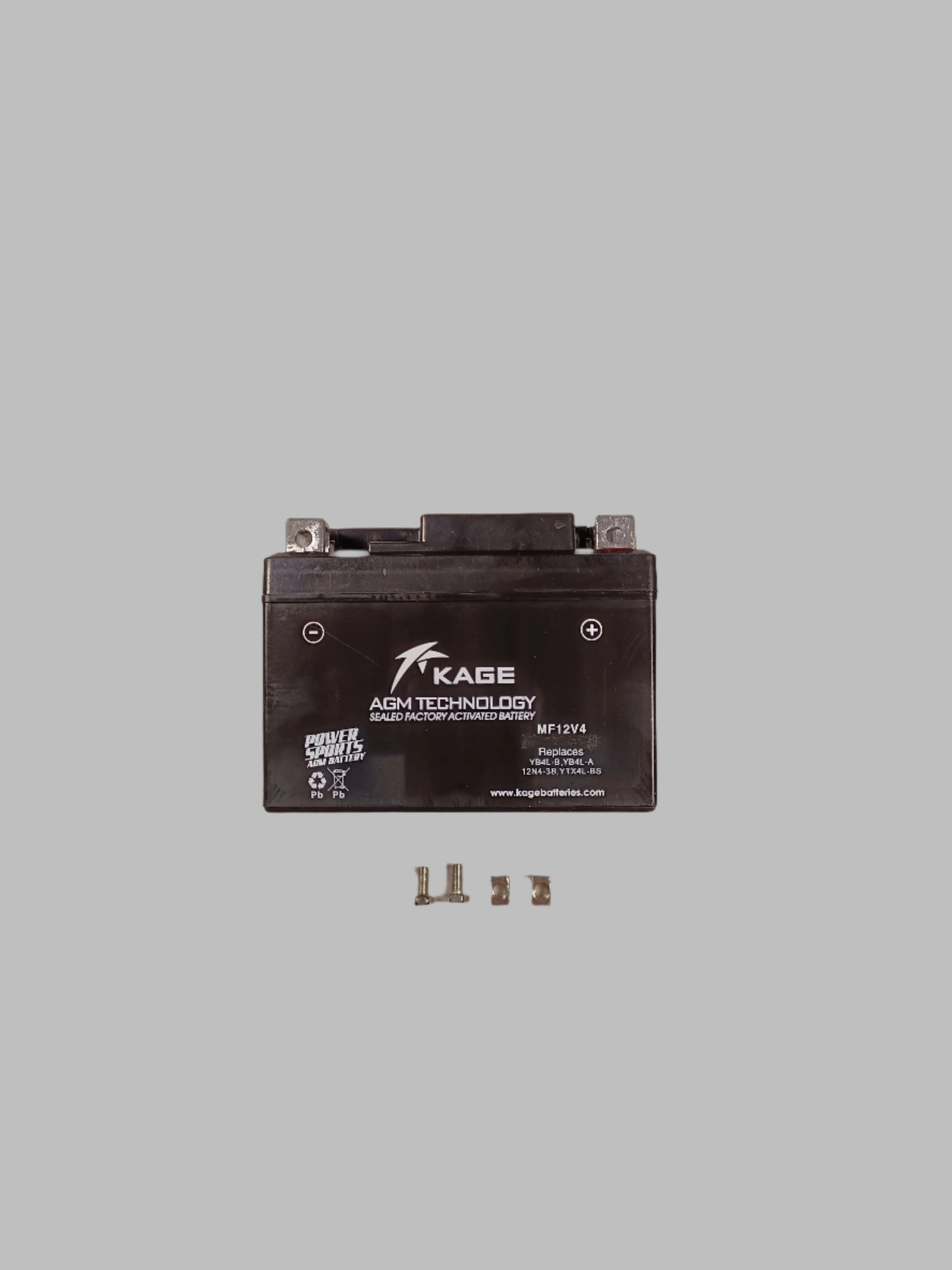 YT4L-BS 12V4AH Battery 50cc 70cc 110cc 125cc - My Store
