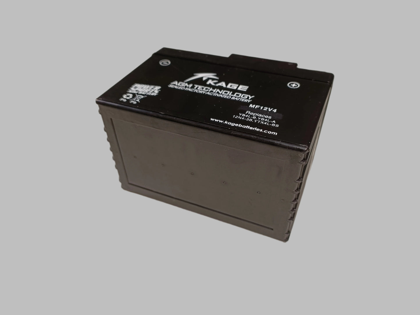 YT4L-BS 12V4AH Battery 50cc 70cc 110cc 125cc - My Store