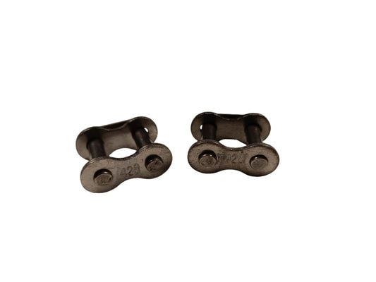 2X 428 Chain Master Joiner Links 125cc 150cc PIT Trail Quad Dirt Bike ATV Buggy - My Store