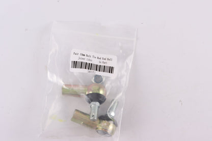 Pair 10mm Bolt Tie Rod End Ball Joiner 110cc Quad Dirt Bike ATV Buggy Go Kart - My Store