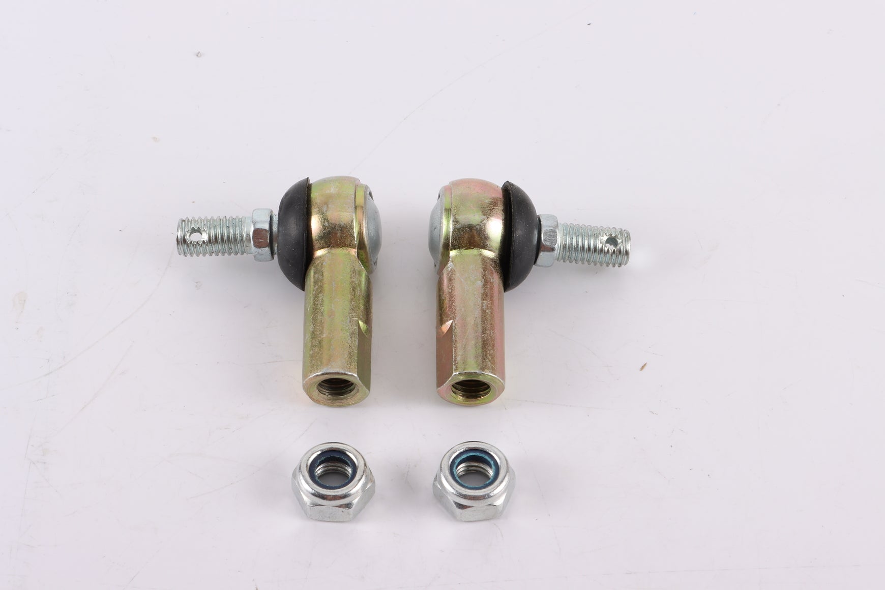 Pair 10mm Bolt Tie Rod End Ball Joiner 110cc Quad Dirt Bike ATV Buggy Go Kart - My Store