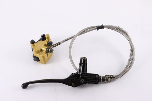 Hydraulic Front Disc Brake Caliper System Pads 90 110cc 125cc PIT PRO Dirt Bike - My Store