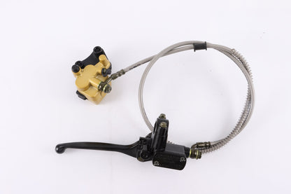 Hydraulic Front Disc Brake Caliper System Pads 90 110cc 125cc PIT PRO Dirt Bike - My Store