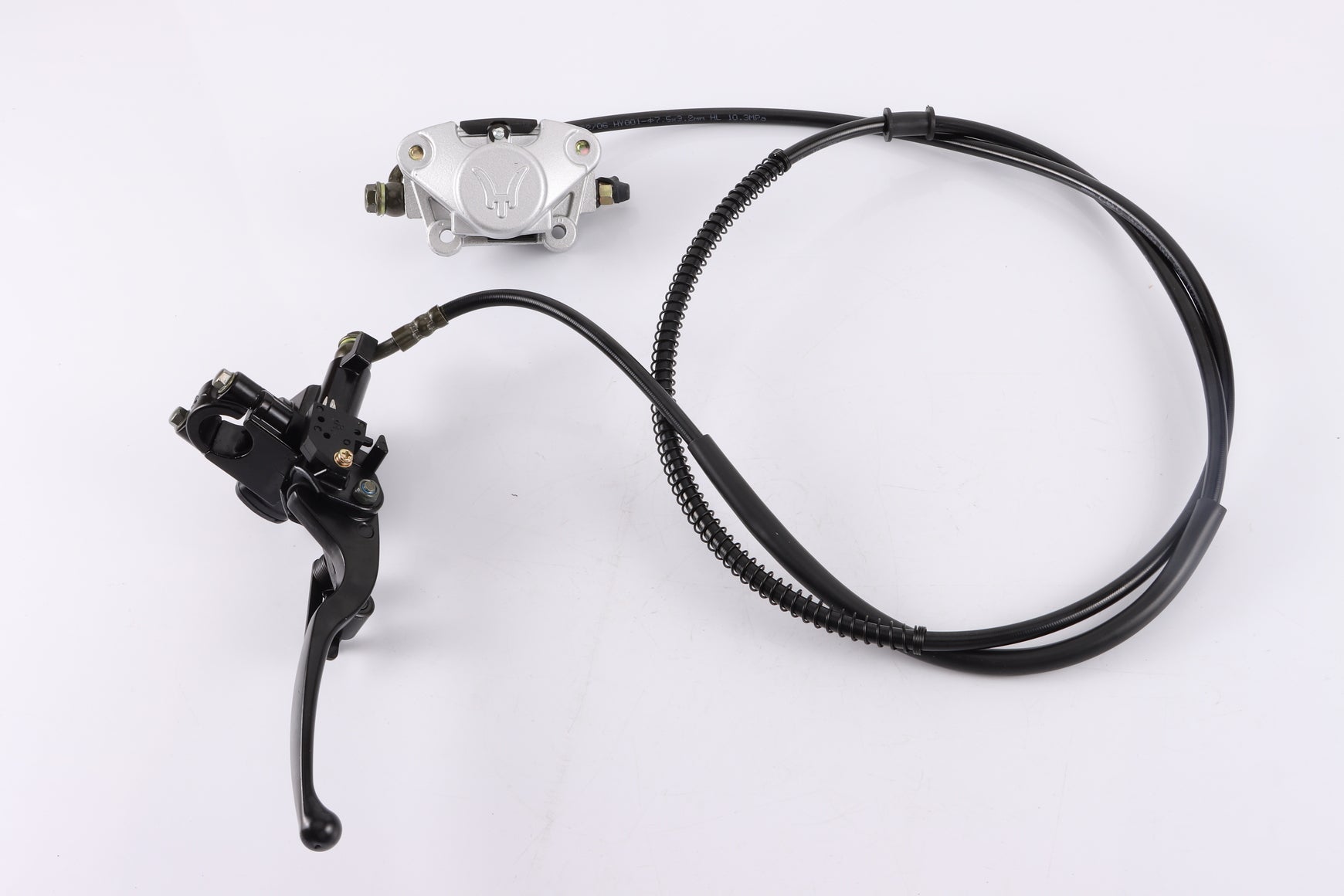 Hydraulic Rear Disc Brake Caliper System + Pads 150cc 250cc Quad Dirt Bike ATV - My Store