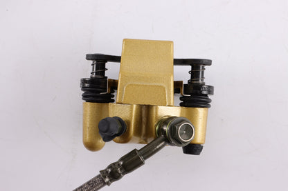 Hydraulic Twin Disc Brake Calipers System + Pads 110cc 125cc Quad Dirt Bike ATV - My Store