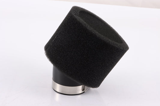 BLACK 42mm Bent Angled Foam Air Filter Pod PIT Quad Dirt Bike ATV Buggy - My Store