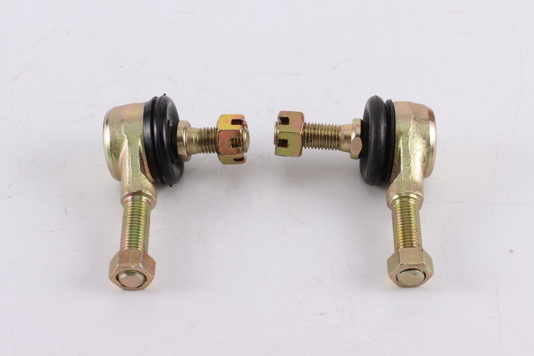 Pair 10mm Bolt Tie Rod Ends Ball Joiners 110cc 125cc Quad Dirt Bike ATV Buggy - My Store