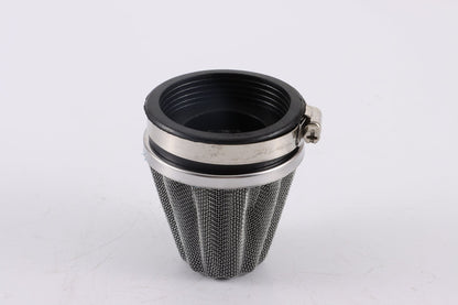 58mm Steel Chrome Pod Air Filter Cleaner PIT Trail Quad Dirt Bike ATV Dune Buggy - My Store