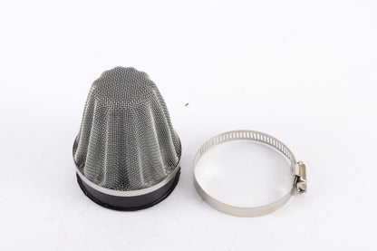 58mm Steel Chrome Pod Air Filter Cleaner PIT Trail Quad Dirt Bike ATV Dune Buggy - My Store