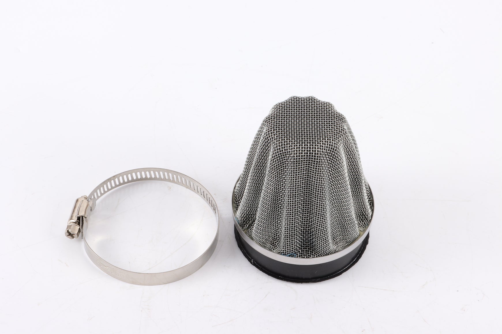 58mm Steel Chrome Pod Air Filter Cleaner PIT Trail Quad Dirt Bike ATV Dune Buggy - My Store