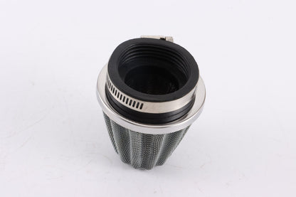 48mm Steel Chrome Pod Air Filter Cleaner PIT PRO Quad Dirt Bike ATV Dune Buggy - My Store
