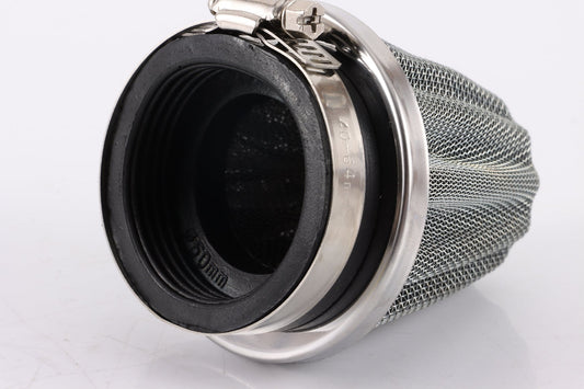 48mm Steel Chrome Pod Air Filter Cleaner PIT PRO Quad Dirt Bike ATV Dune Buggy - My Store