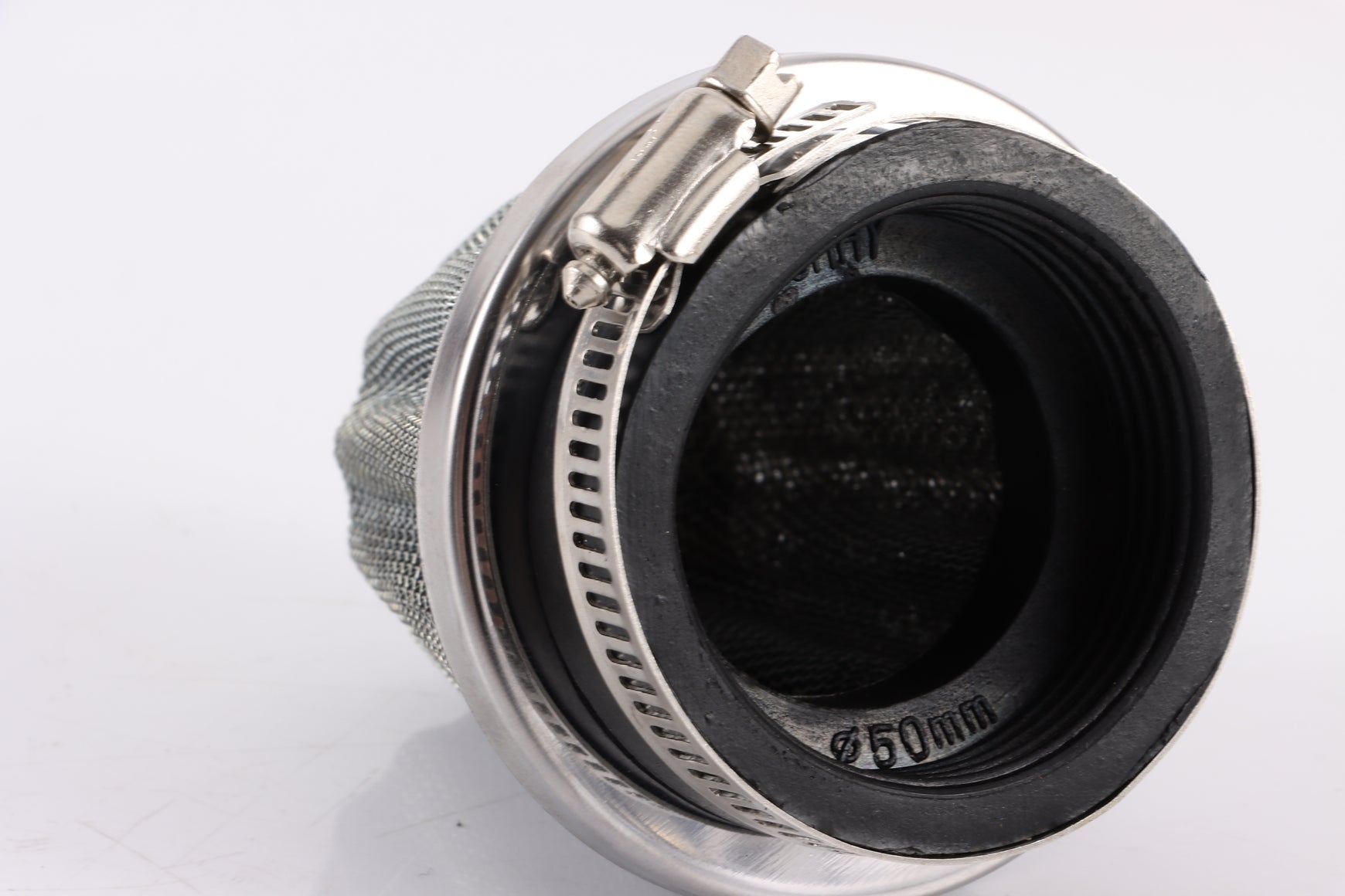 48mm Steel Chrome Pod Air Filter Cleaner PIT PRO Quad Dirt Bike ATV Dune Buggy - My Store