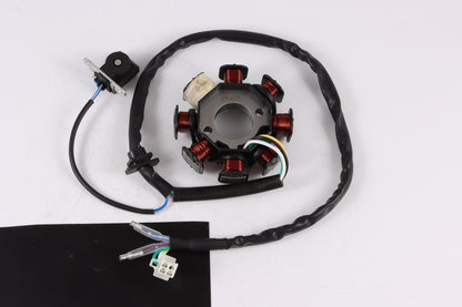 8 Coil Pole Magneto Flywheel Stator GY6 125cc 150cc PIT Quad Dirt Bike ATV Buggy - My Store