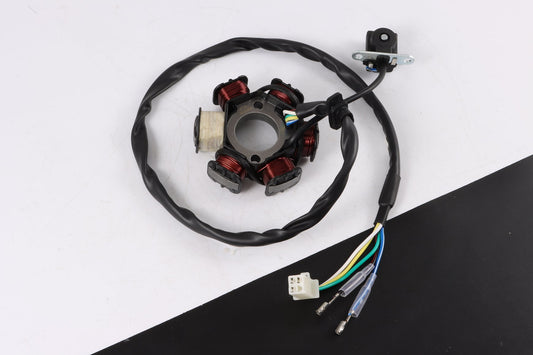 6 Coil Pole Magneto Flywheel Stator GY6 125cc 150cc PIT Quad Dirt Bike ATV Buggy - My Store