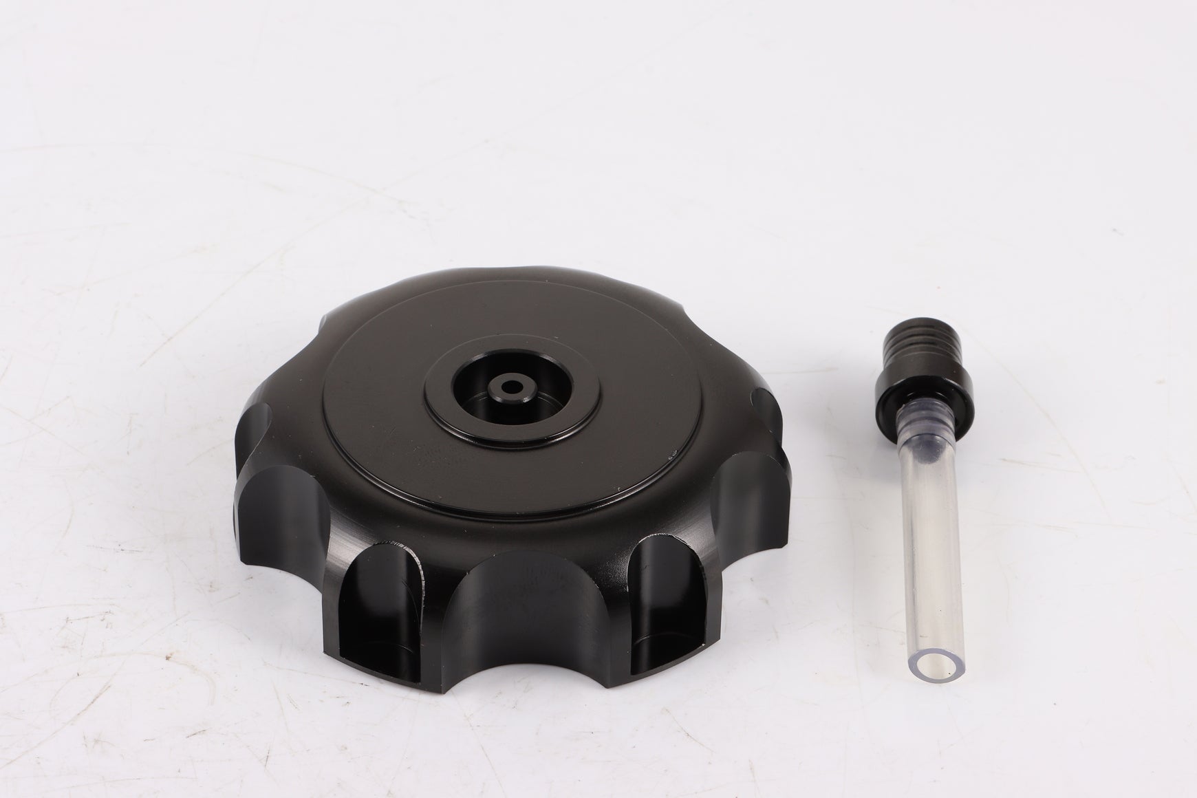 BLACK Alloy Gas Fuel Petrol Tank Cap + Breather 110cc 125cc PIT Trail Dirt Bike - My Store