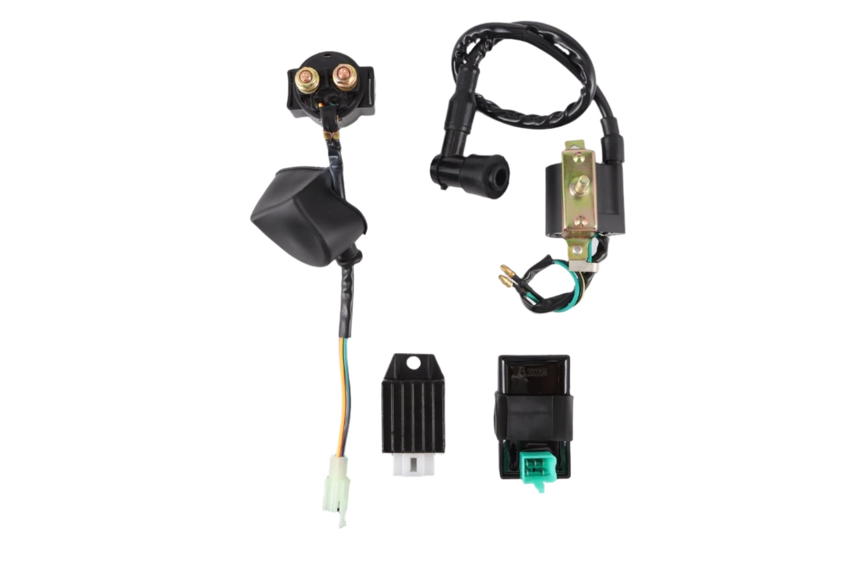 Coil / CDI UNIT / Regulator / Solenoid 110cc 125cc PIT Quad Dirt Bike ATV - My Store