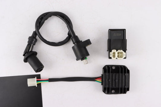 CDI UNIT +Ignition Coil + Regulator Gy6 125cc 150cc Pit Trail Quad Dirt Bike Atv Dune Buggy - My Store