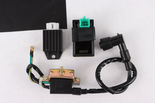 Ignition Coil  CDI UNIT  Regulator 90 110cc 125cc PIT Quad Dirt Bike ATV Buggy - My Store