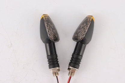 BLACK 12V LED REC REG Indicator Turn Signal Light PIT Dirt Motorcycle Bike MX - My Store