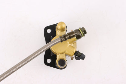 Hydraulic Disc Brake Calipers Pad System 125cc Quad Dirt Bike Dune Buggy Go Kart - My Store