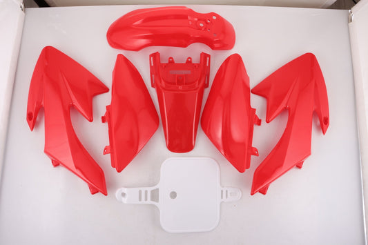 RED Plastics Guard Fairing Fender Kit CRF50 110cc 125cc PIT PRO Trail Dirt Bike - My Store