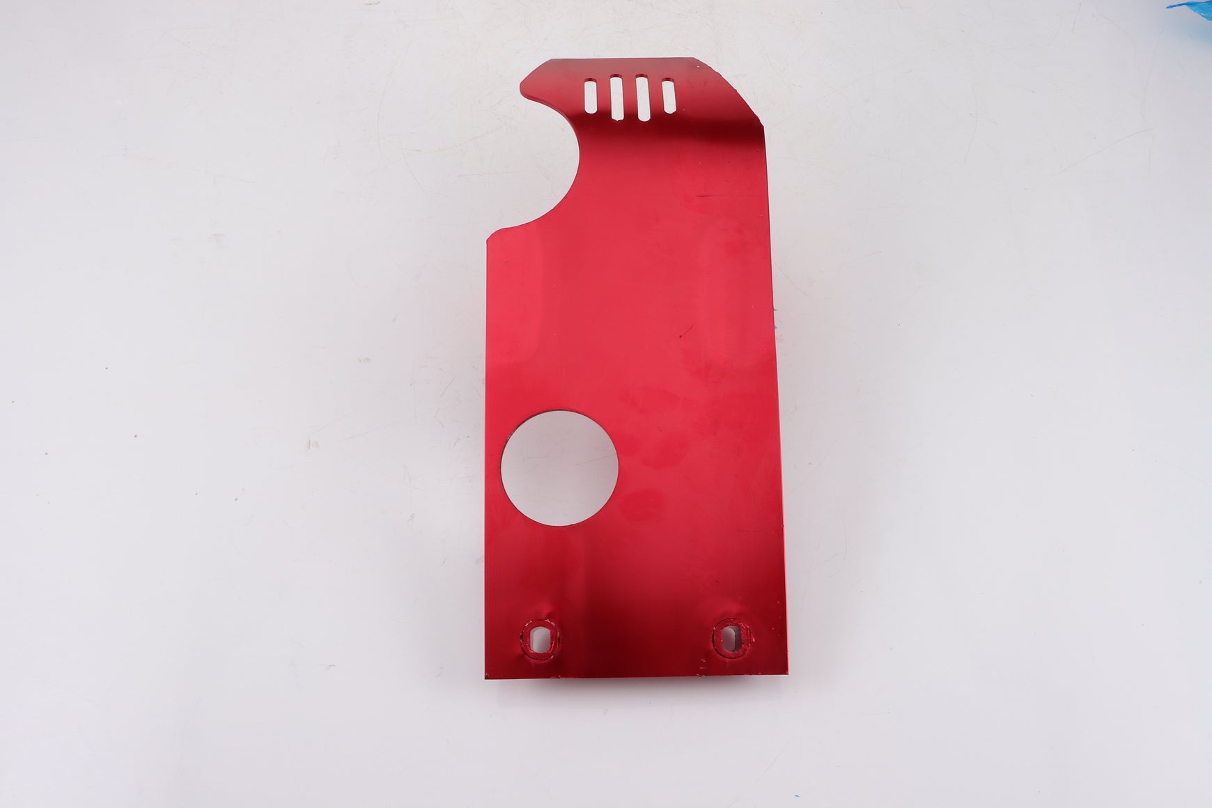 Red  Engine Alloy Bash Plate Guard 70cc 110cc 125cc 140cc 150cc PIT PRO TRAIL DIRT BIKE - My Store
