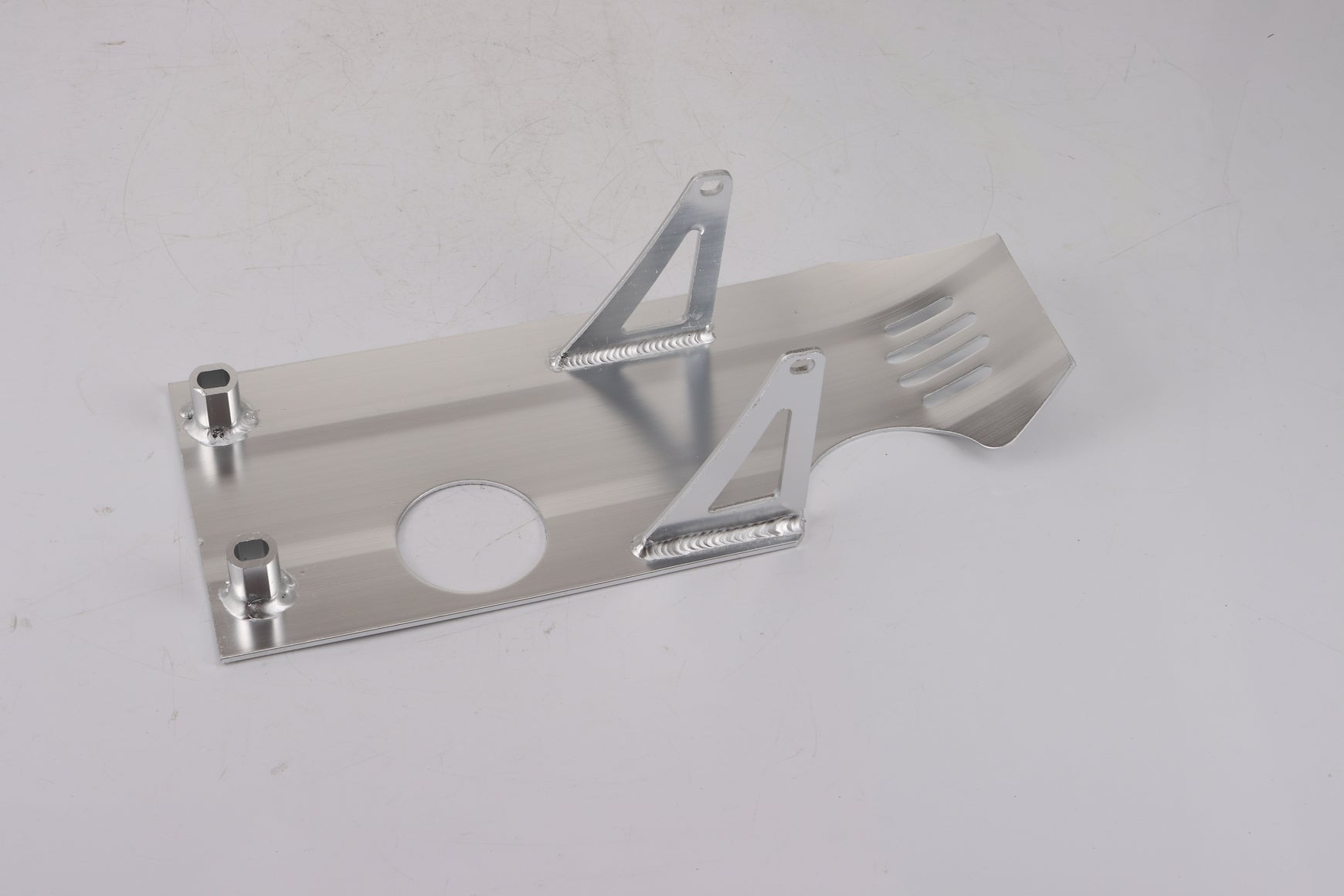Silver Engine Alloy Bash Plate Guard 70cc 110cc 125cc 140cc 150cc PIT PRO TRAIL DIRT BIKE - My Store