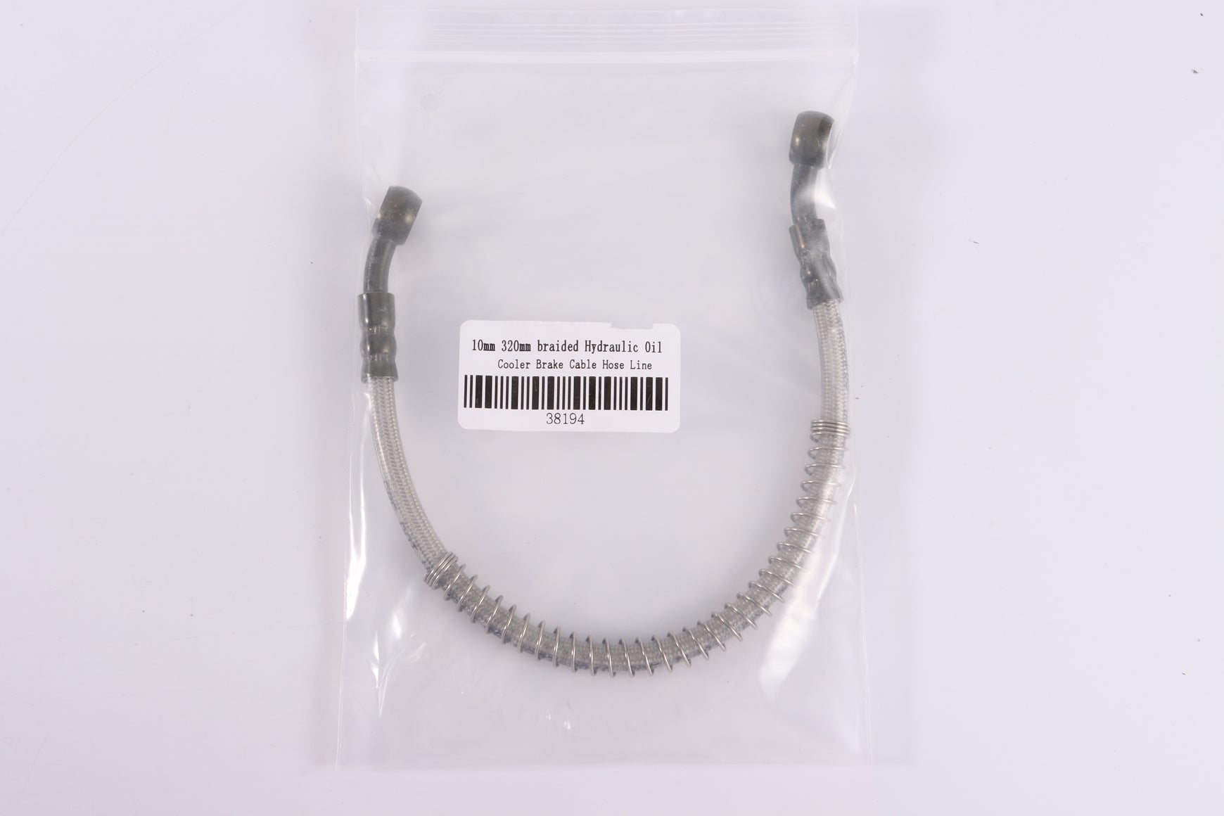 10mm 320mm braided Hydraulic Oil Cooler Brake Cable Hose Line PIT Dirt Bike ATV - My Store