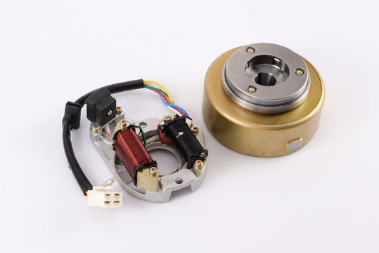 Magneto Stator Plate Roller Flywheel 50 110cc 125cc PIT Quad Dirt Bike ATV Buggy - My Store