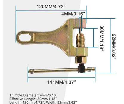 420 428 520 PIT Dirt Quad Bike Chain Breaker Splitter Rivet Cutter Repair Tool - My Store