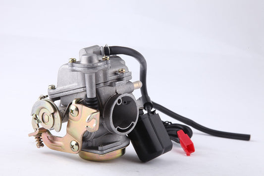 GY6 50cc Scooter Carb Carby Carburetor Electric Auto Choke 18mm  Quad Bike Buggy - My Store